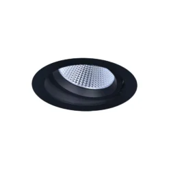 Noxion LED Spot Forza V2 Aluminium Svart 28W 3300lm 36D - 930-940-957 CCT | 160mm - Utskärning 145mm - Bästa Färgåtergivning