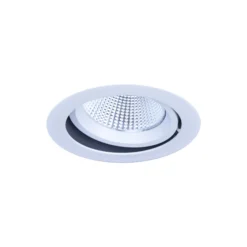 Noxion LED Spot Forza V2 Aluminium Vit 32W 3700lm 36D - 930-940-957 CCT | 160mm - Utskärning 145mm - Bästa Färgåtergivning