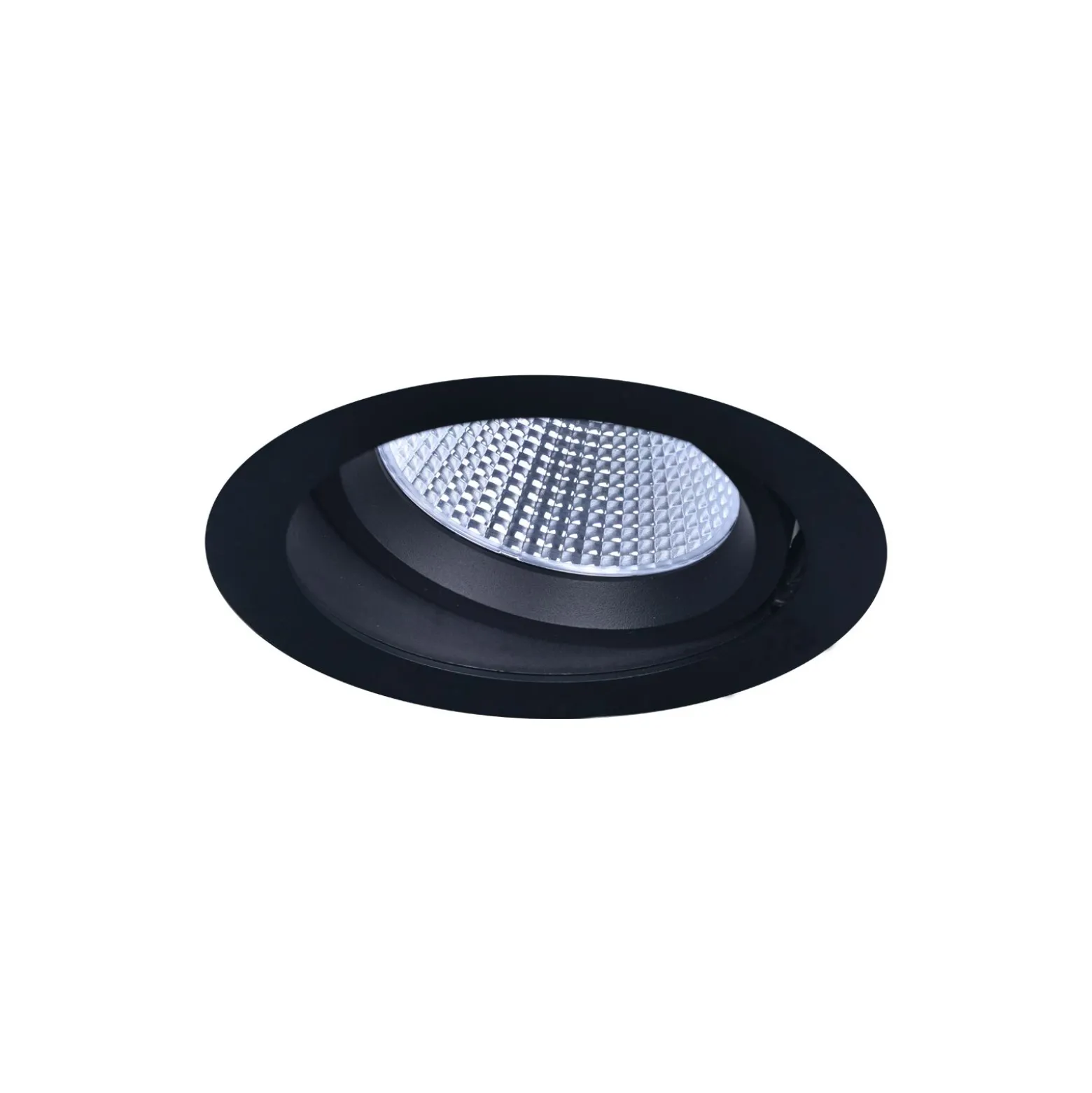 Noxion LED Spot Forza V2 Aluminium Svart 36W 4100lm 36D - 930-940-957 CCT | 160mm - Utskärning 145mm - Bästa Färgåtergivning