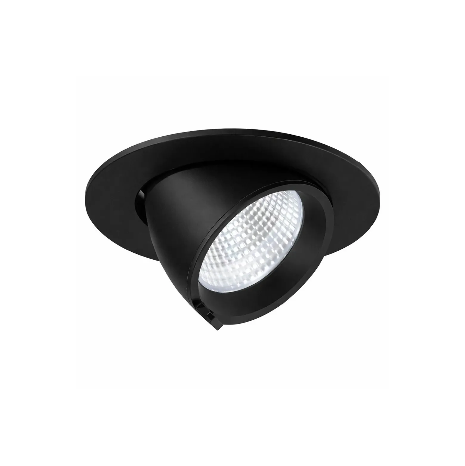 Noxion LED Spot Forza V2 Aluminium Svart 36W 4100lm 36D - 930-940-957 CCT | 160mm - Utskärning 145mm - Bästa Färgåtergivning