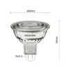 Noxion LED Spot GU5.3 MR16 4.4W 345lm 36D - 840 Kallvit | Ersättare 35W