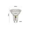Noxion LED Spot GU10 PAR16 4.8W 450lm 36D - 827 Extra Varm Vit | Ersättare 65W