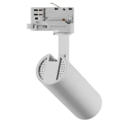 Noxion LED Spårbelysning 3-Fas Ecowhite Aluminium Vit 10W 920lm 36D - 840 Kallvit