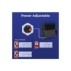 Noxion LED Strålkastare Beam V2.0 40W 5600lm 90D - 830-840-865 CCT | IP66 - Asymmetrisk