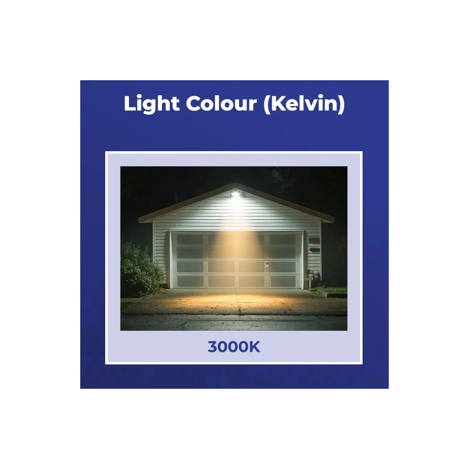 Noxion LED Strålkastare Beamy G3 50W 5500lm 110D - 830 Varm Vit | IP44 - Rörelse- och Ljussensor - Symmetrisk