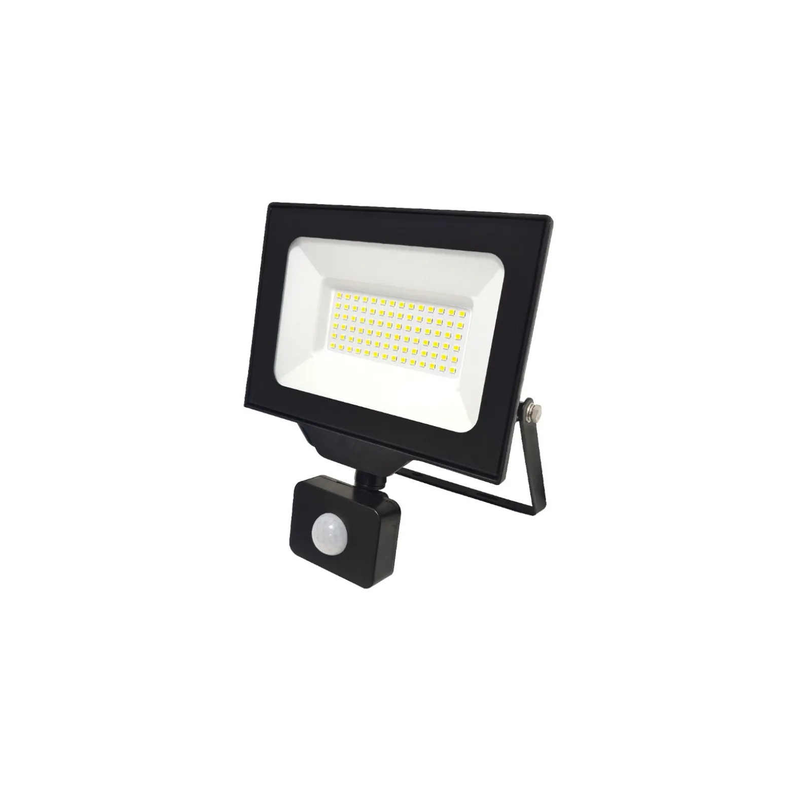 Noxion LED Strålkastare Beamy G3 50W 5500lm 110D - 830 Varm Vit | IP44 - Rörelse- och Ljussensor - Symmetrisk