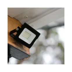 Noxion LED Strålkastare Beamy G3.1 Svart 20W 2200lm 100D - 830 Varm Vit | IP44 - Rörelse- och Ljussensor - Symmetrisk