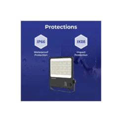 Noxion LED Strålkastare ProBeam V2.0 133-210W 17300-29400lm 60D - 830-840-865 CCT | IP66 - Asymmetrisk Type II