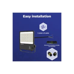 Noxion LED Strålkastare ProBeam V2.0 133-210W 18200-29400lm 60D - 830-840-865 CCT | IP66 - Symmetrisk