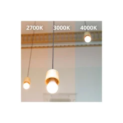 Noxion Lucent Classic LED E27 Päron Matt 4.9W 480lm - 840 Kallvit | Ersättare 40W
