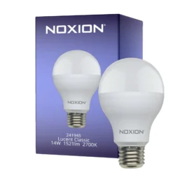 Noxion Lucent Classic LED E27 Päron Matt 14W 1521lm - 827 Extra Varm Vit | Ersättare 100W