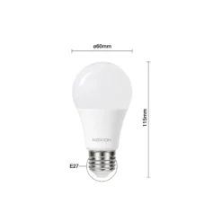 Noxion Lucent Classic Pro LED E27 Päron Matt 12.5W 1521lm - 827 Extra Varm Vit | Ersättare 100W