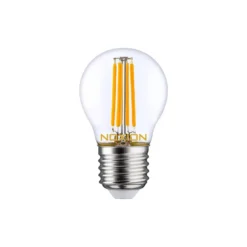Noxion Lucent LED E27 boll Filament Klar 4.5W 470lm - 827 Extra Varm Vit | Ersättare 40W