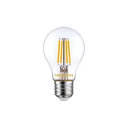 Noxion Lucent LED E27 Päron Filament Klar 4.5W 470lm - 822-827 Dim To Warm | Dimbar - Ersättare 40W