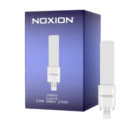 Noxion Lucent PL-S LED 2.8W - 827 Extra Varm Vit | 2-Stift - Ersättare 5W