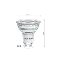 Noxion PerfectColor LED Spot GU10 PAR16 6.7W 575lm 60D - 930 Varm Vit | Bästa Färgåtergivning - Dimbar - Ersättare 80W