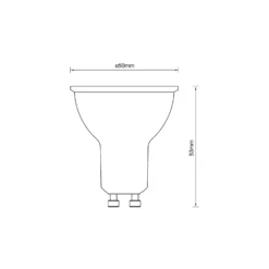 Noxion PerfectColor LED Spot GU10 PAR16 6.7W 575lm 60D - 930 Varm Vit | Bästa Färgåtergivning - Dimbar - Ersättare 80W