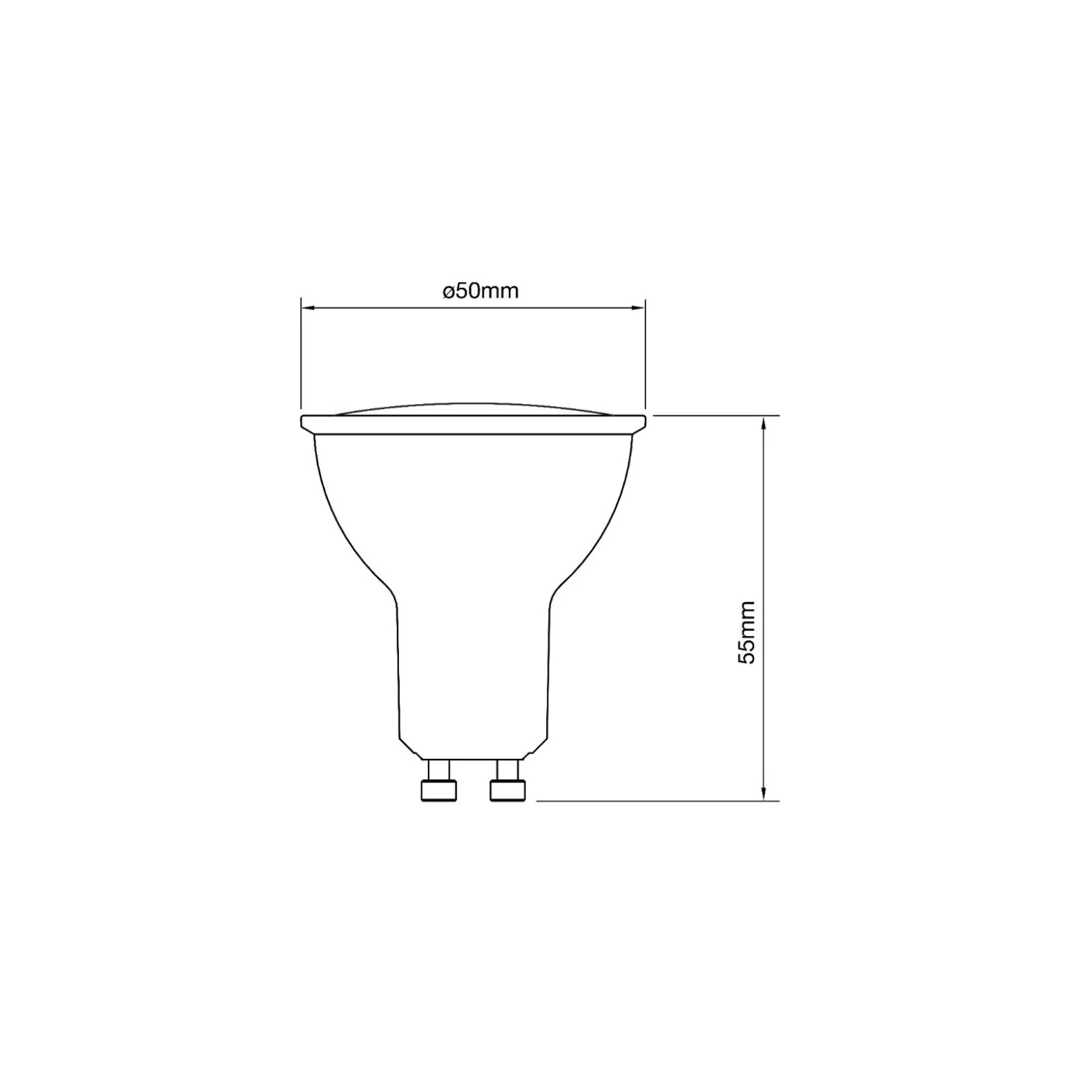 Noxion PerfectColor LED Spot GU10 PAR16 6.7W 650lm 120D - 940 Kallvit | Bästa Färgåtergivning - Dimbar - Ersättare 50W