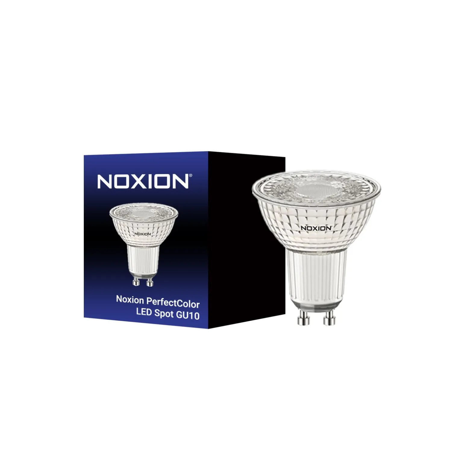 Noxion PerfectColor LED Spot GU10 PAR16 3.8W 345lm 36D - 922-927 Dim To Warm | Bästa Färgåtergivning - Dimbar - Ersättare 50W