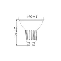 Noxion PerfectColor LED Spot GU10 PAR16 4W 345lm 36D - 940 Kallvit | Bästa färgåtergivning - Dimbar - Ersättare 50W