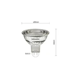 Noxion PerfectColor LED Spot GU5.3 MR16 4.5W 345lm 36D - 927 Extra Varm Vit | Bästa Färgåtergivning - Dimbar - Ersättare 35W