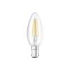 Osram Classic LED B15d Kronljus Filament Klar 4W 470lm - 827 Extra Varm Vit | Ersättare 40W