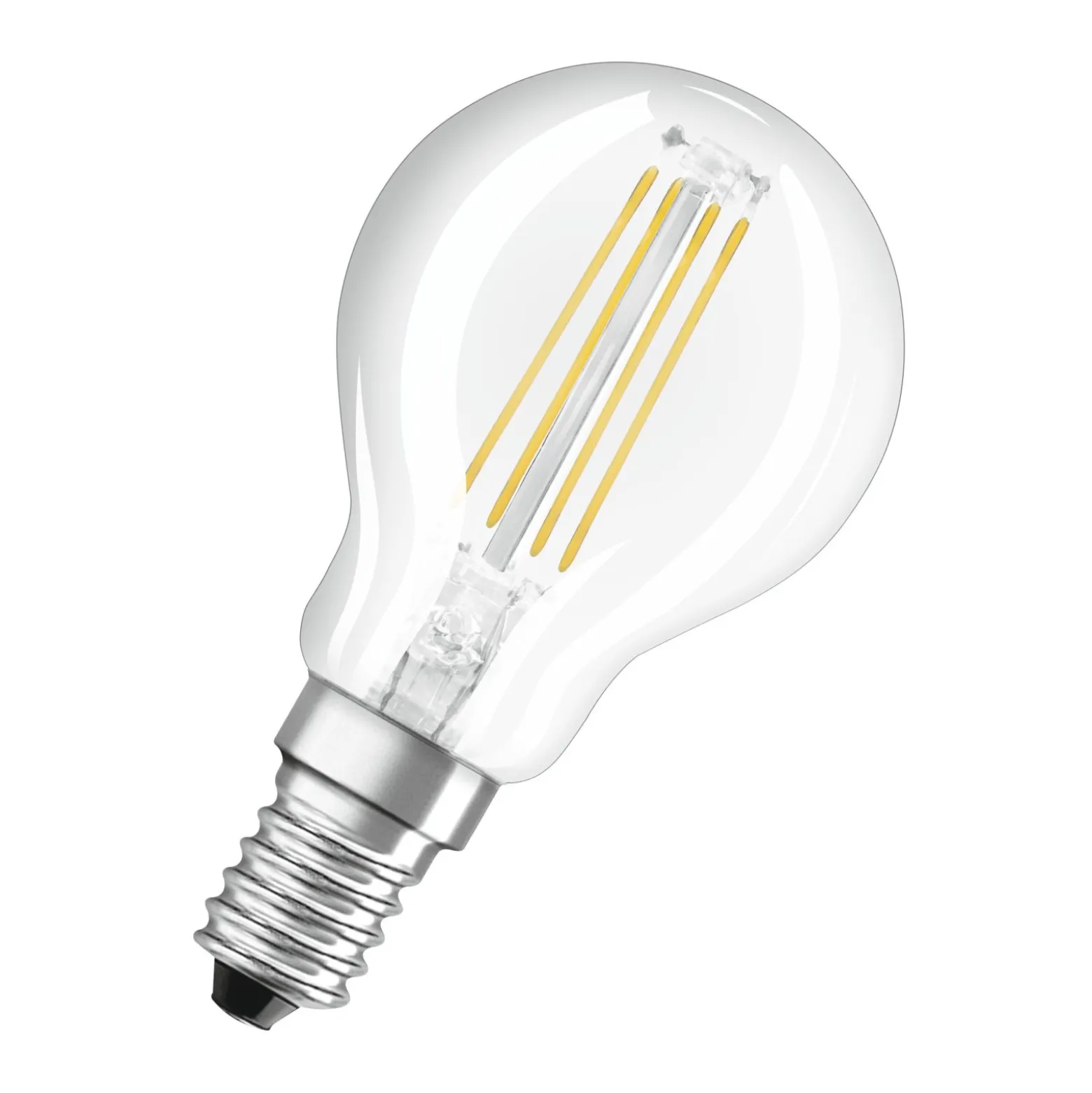 Osram Classic LED E14 Boll Filament Klar 5.9W 806lm - 827 Extra Varm Vit | Dimbar - Ersättare 60W