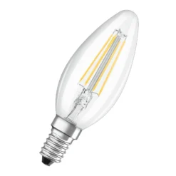 Osram Classic LED E14 Kronljus Filament Klar 5.5W 806lm - 827 Extra Varm Vit | Dimbar - Ersättare 60W