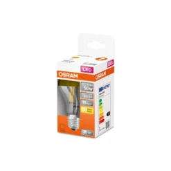 Osram Classic LED E27 Päron Filament Mirror Guld 6.5W 650lm - 827 Extra Varm Vit | Ersättare 50W