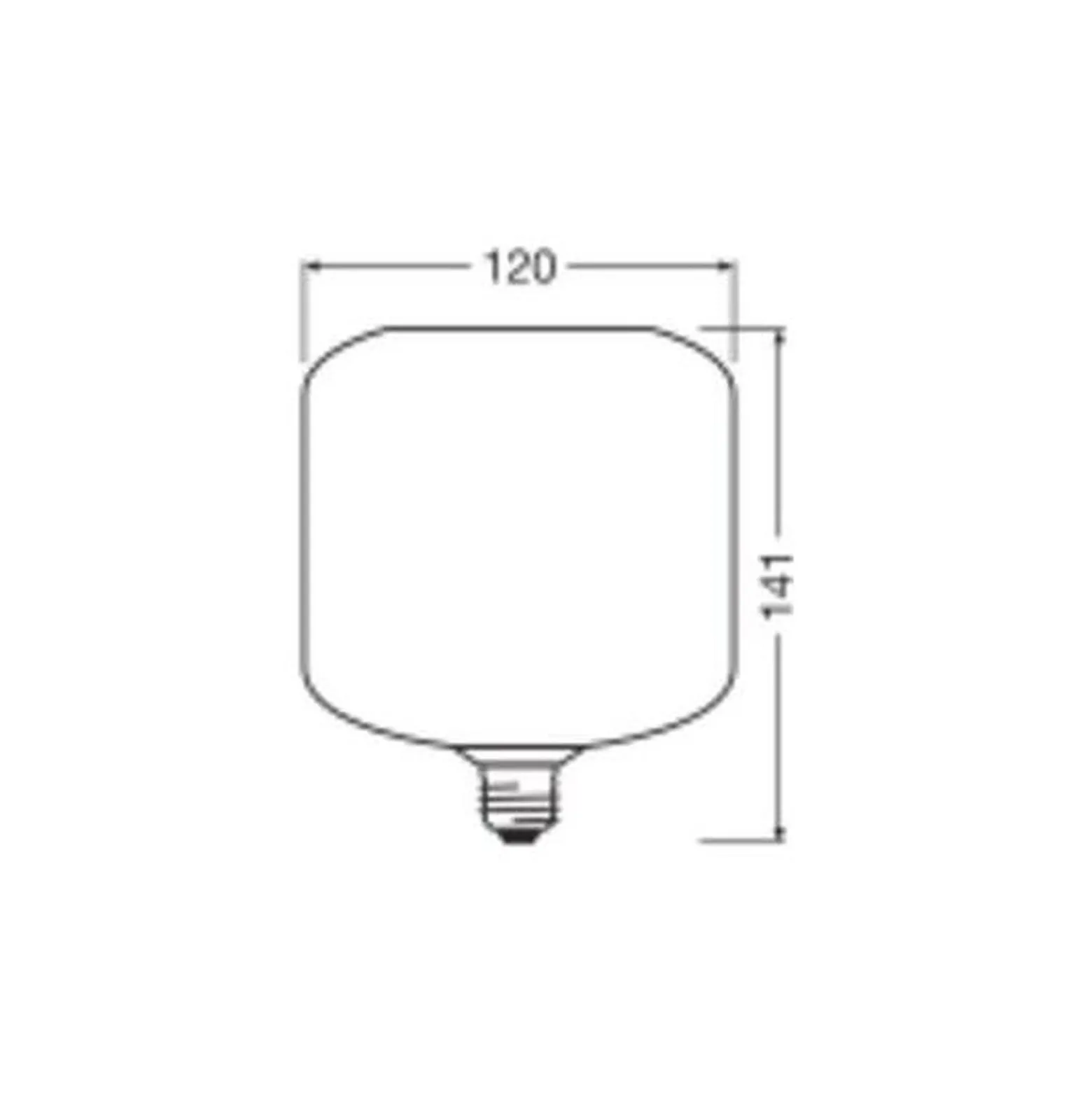Osram Decor LED Lamp Blå Glas E27 3.5W 300lm - 827 Extra Varm Vit | Ersättare 25W