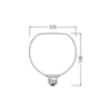 Osram Decor LED Lamp Grön Glas 3.5W 300lm - 827 Extra Varm Vit | Ersättare 25W