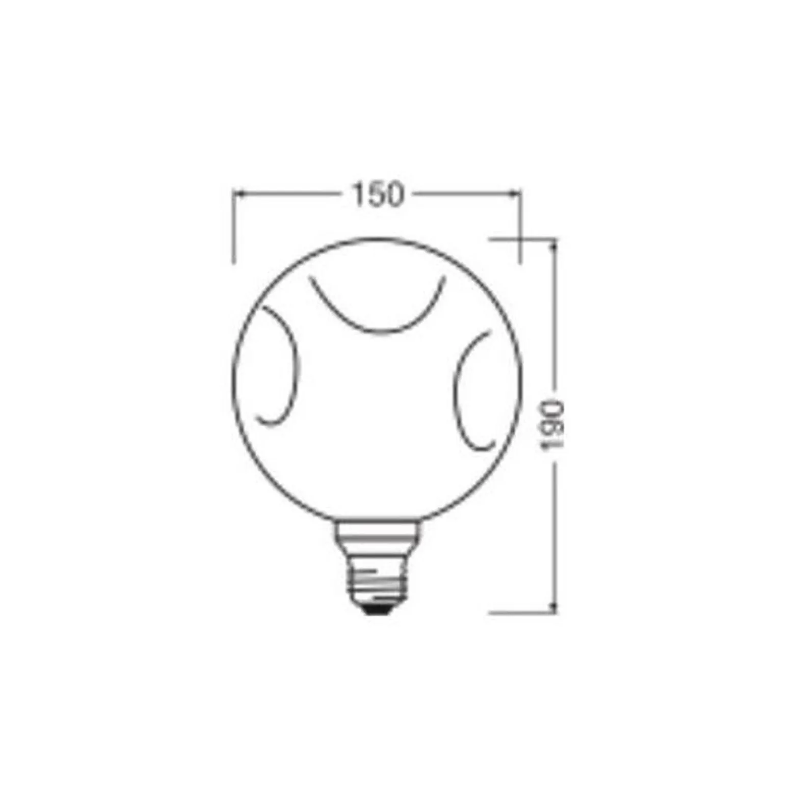 Osram Decor LED Lamp Rose E27 3.5W 300lm - 827 Extra Varm Vit | Ersättare 25W