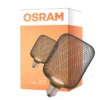 Osram Decor Platt Lamp In Metall Armatur LED E27 Special Matt Svart 3.5W 300lm - 827 Extra Varm Vit | Ersättare 25W
