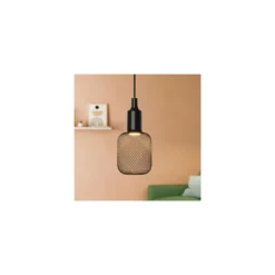 Osram Decor Platt Lamp In Metall Armatur LED E27 Special Matt Svart 3.5W 300lm - 827 Extra Varm Vit | Ersättare 25W