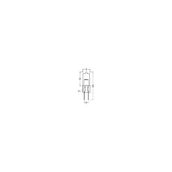 Osram Halostar Ugn G4 Capsule 10W 130lm - 928 Extra Varm Vit