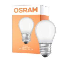 Osram LED Classic LED E27 Päron Filament Matt 3.8W 806lm - 827 Extra Varm Vit | Ersättare 60W