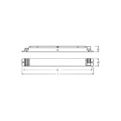 Osram LED Drivdon Optotronic Intelligent Dali Dimbar 2A1 NFC L