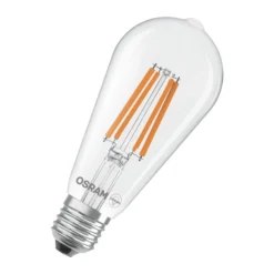 Osram LED Lamps E27 Edison Filament Klar 2.2W 470lm - 827 Extra Varm Vit | Ersättare 40W