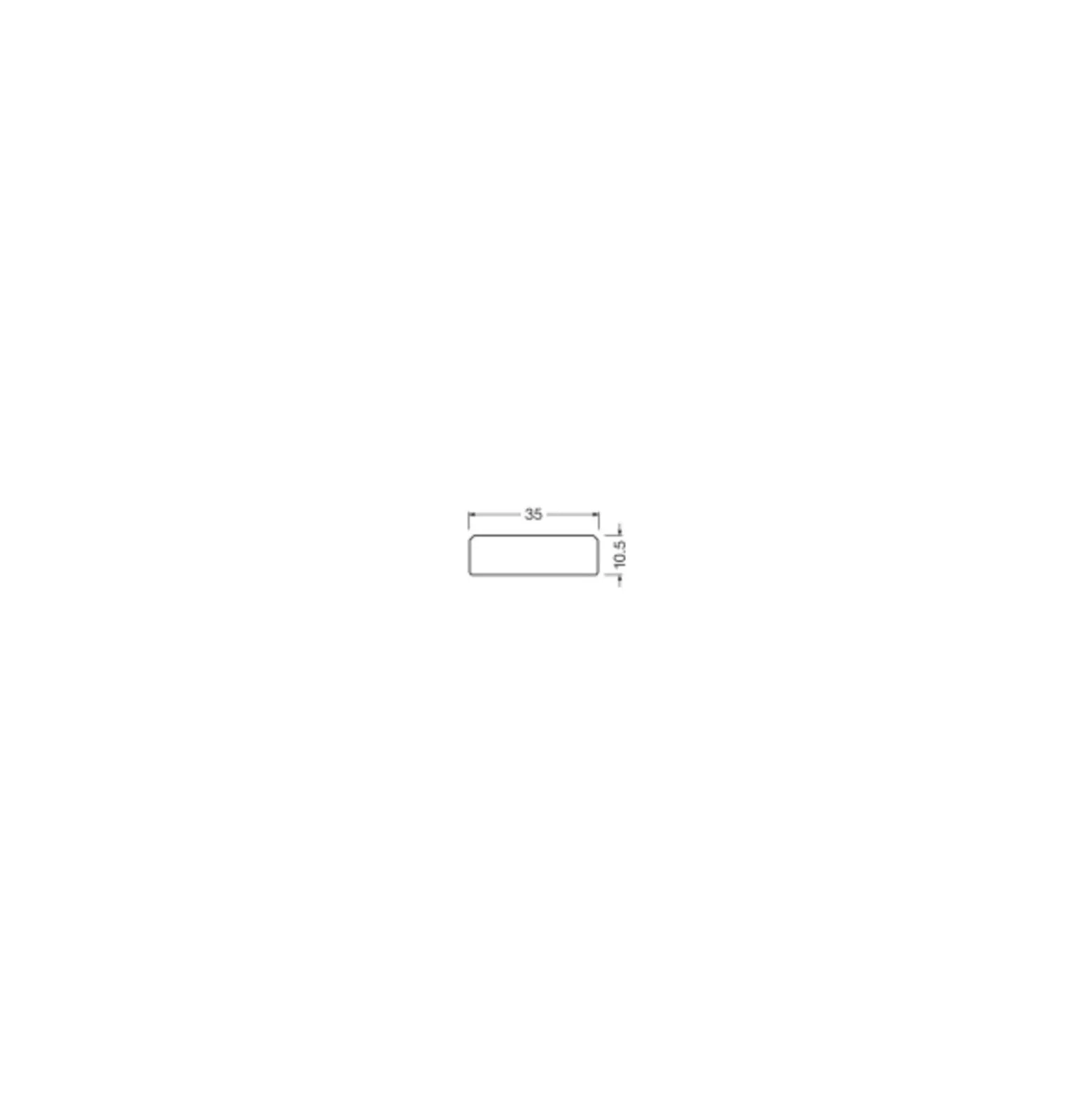 Osram LED Platt Lamp E14 Special Matt 3.5W 270lm - 827 Extra Varm Vit | 3-Stegs Dimbar - Ersättare 25W