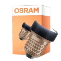 Osram LED Platt Lamp LED E27 Special Matt 3.5W 300lm - 840 Kallvit | Ersättare 25W