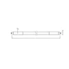 Osram LED Rör T5 (HF) High Efficiency 16W 2160lm - 830 Varm Vit | 115cm - Ersättare 28W