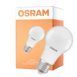 Osram LED Star Classic E27 Päron Matt 6.5W 600lm - 827 Extra Varm Vit | Ersättare 45W