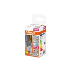 Osram LED Superstar E27 Boll Filament Klar 3.4W 470lm - 940 Kallvit | Bästa Färgåtergivning - Dimbar - Ersättare 40W