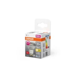 Osram LED Superstar Reflektor Spot GU10 PAR16 3.7W 230lm 36D - 927 Extra Varm Vit | Bästa Färgåtergivning - Dimbar - Ersättare 35W