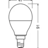 Osram Retrofit LED E14 Boll Matt 4.9W 470lm - 827 Extra Varm Vit | RGBW - Dimbar - Fjärrkontroll - Ersättare 40W