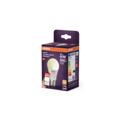 Osram Smart+ Classic LED E27 Päron Matt 9W 806lm - 827 Extra Varm Vit | Zigbee Dimbar - Ersättare 60W