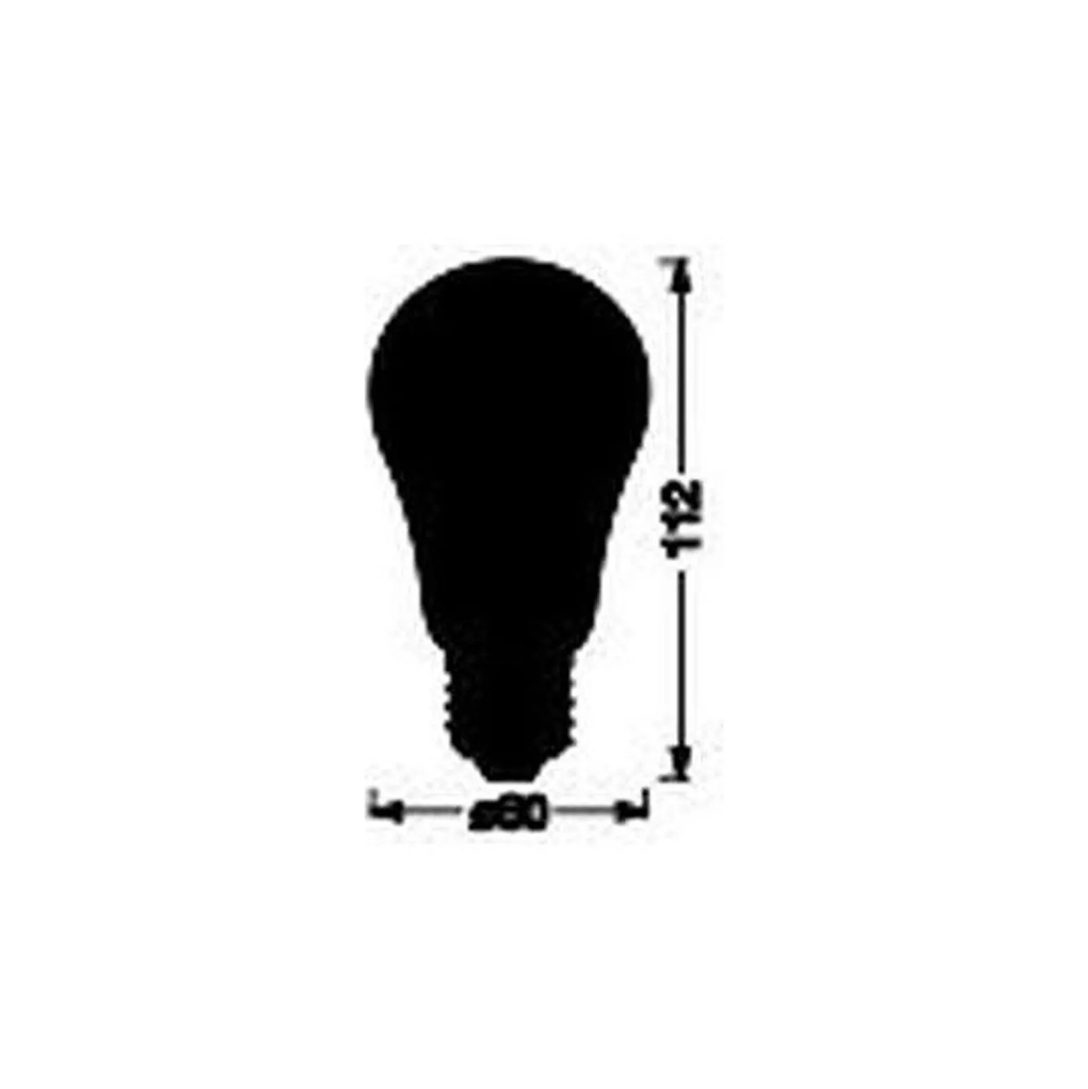 Osram Smart+ Classic LED E27 Päron Matt 9W 806lm - 827 Extra Varm Vit | Zigbee Dimbar - Ersättare 60W