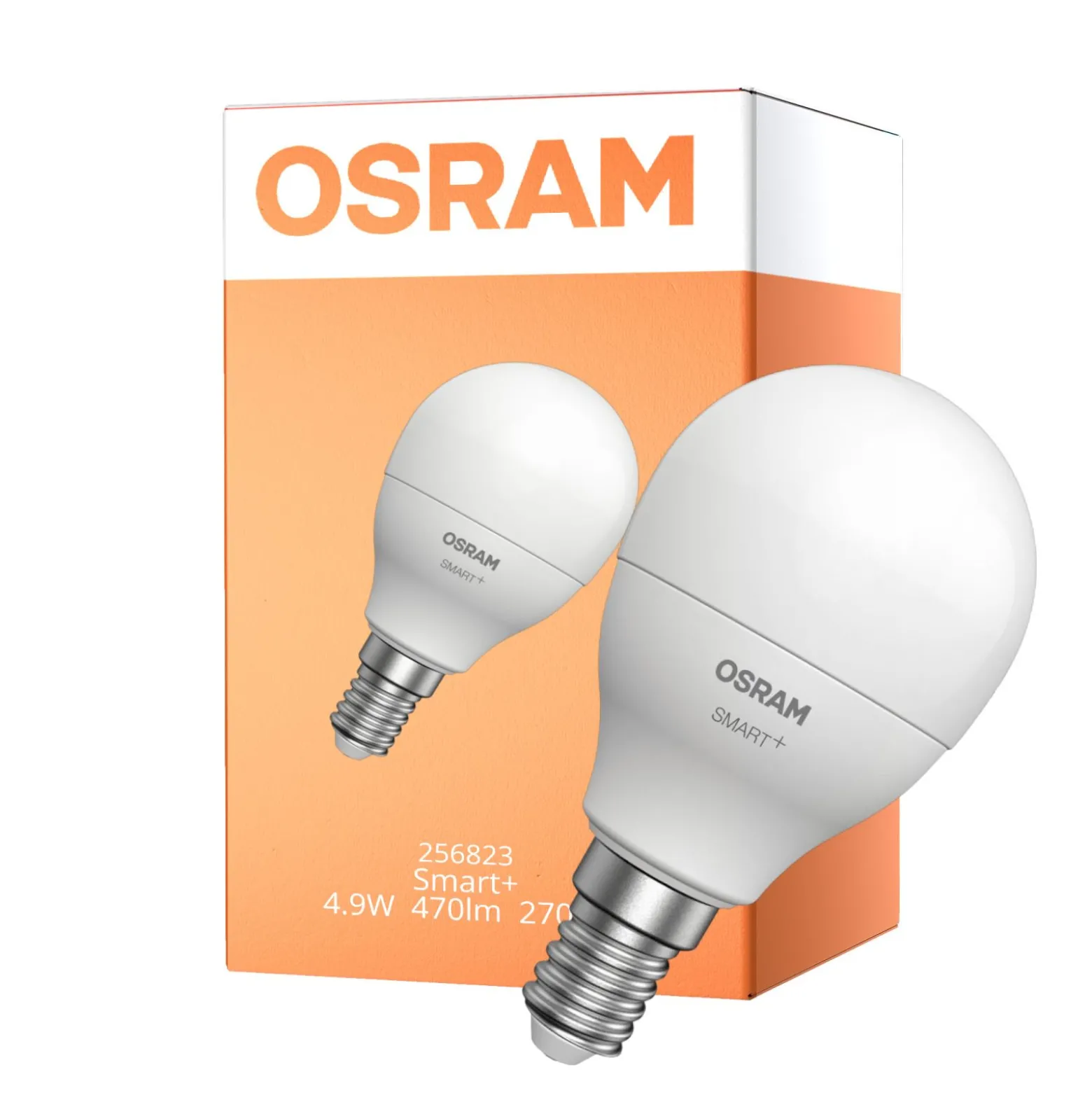 Osram Smart+ Mini Lampa E14 Matt 4.9W 470lm - 827 Extra Varm Vit | Zigbee Dimbar - Ersättare 40W