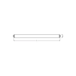 Osram T8 Lumilux 58W - 865 Dagsljus | 150cm