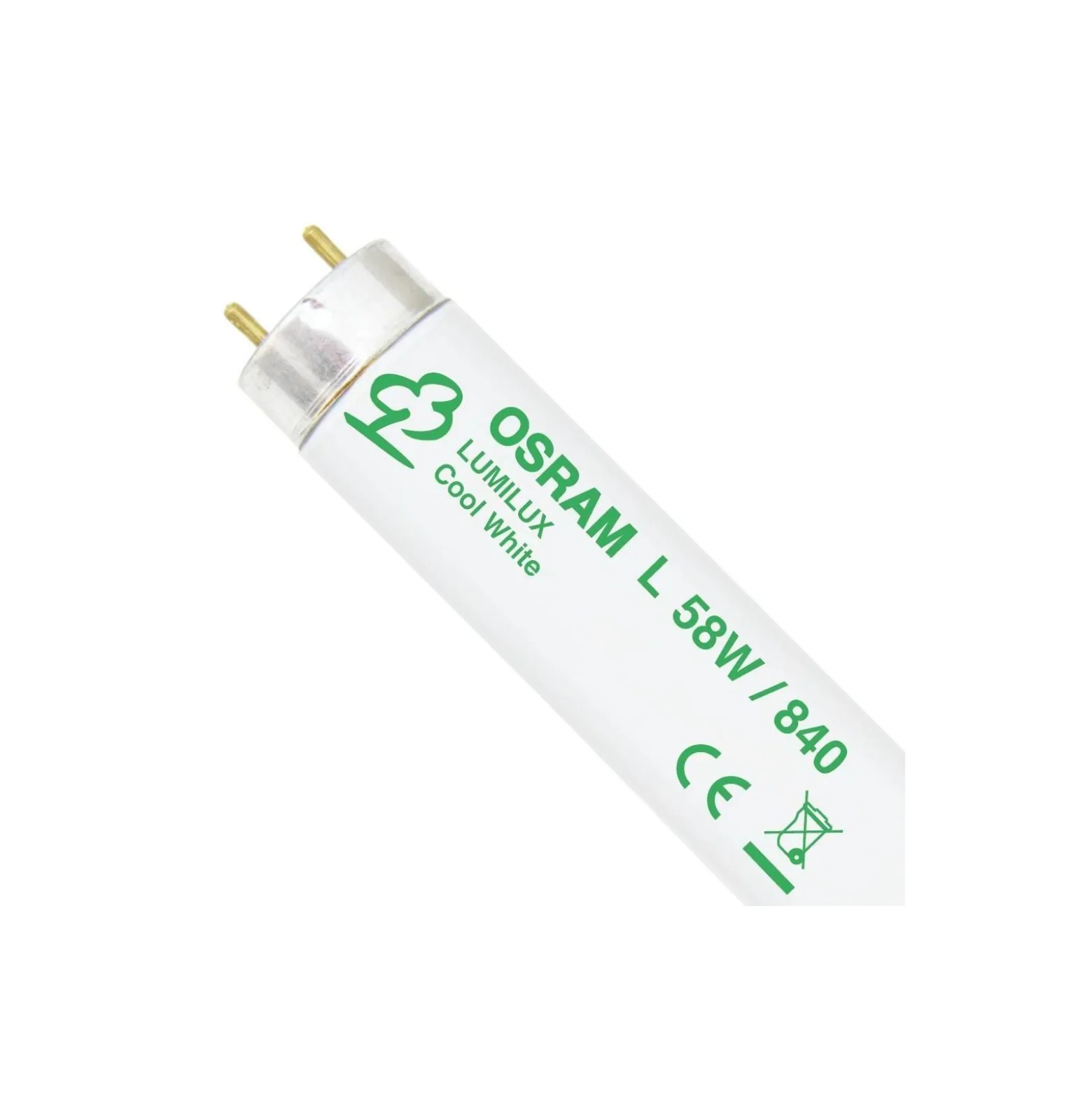Osram T8 Lumilux 58W - 840 Kallvit | 150cm